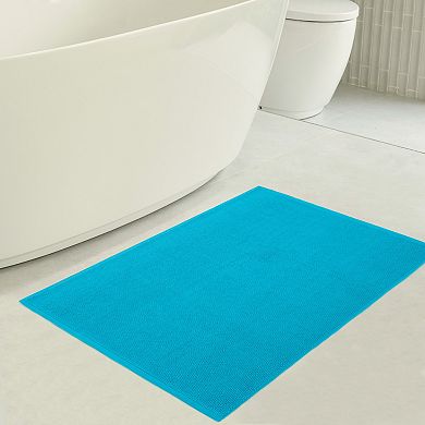 American Soft Linen 100% Cotton Non-Slip Bath Mat
