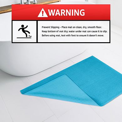 American Soft Linen 100% Cotton Non-Slip Bath Mat
