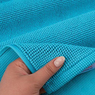American Soft Linen 100% Cotton Non-Slip Bath Mat