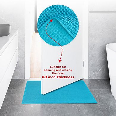 American Soft Linen 100% Cotton Non-Slip Bath Mat
