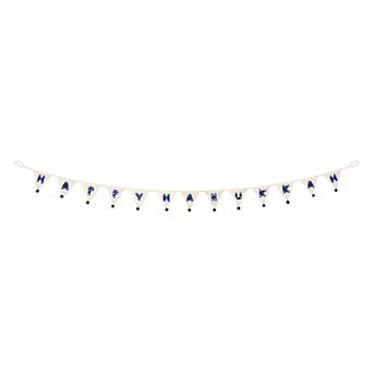 Celebrate Together™ Hanukkah Happy Hanukkah Fabric Pennant Garland