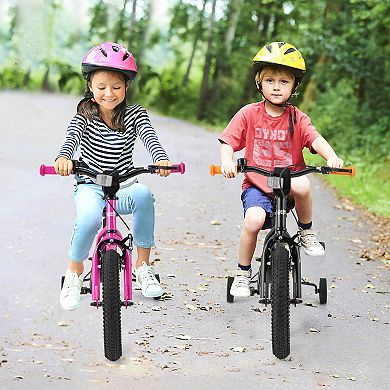 Costway Kid’s Bike with Adjustable Saddle & Anti-slip Handlebar