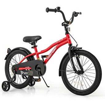 Costway Kids Bike Boys & Girls with Adjustable Seat Handbrake Reflectors