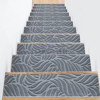 Non Slip Stair Carpet Treads 8" X 30" 15 Pack Indoor Adhesive Mats for Wood Steps Anti-Slip Runner