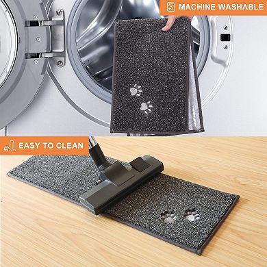 4Pcs Stair Treads Non Slip Carpet Indoor 28x9 Inch Machine Washable Soft Polyester TPE Backing