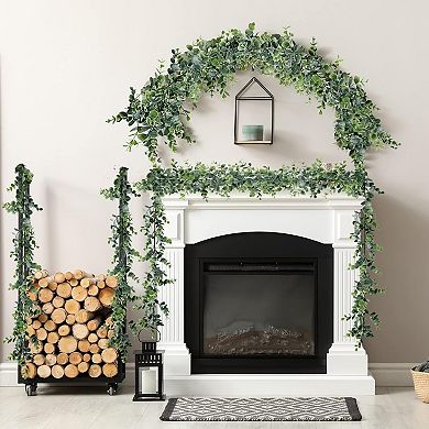 Artificial Eucalyptus Garland 8 Pack 5.6 Feet Per Strand