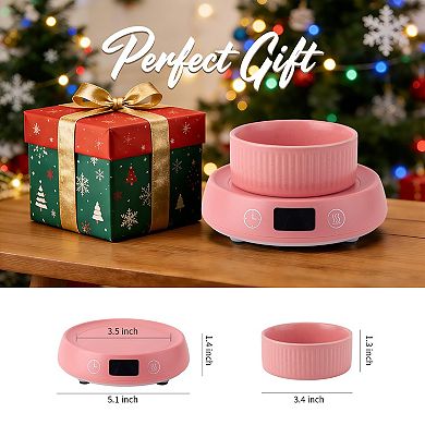 4-in-1 Wax Melt Warmer Candle Delay Start Timer 3 Color Light 8H Auto Shut Off