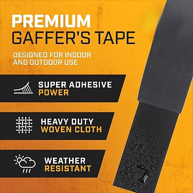 Multipurpose Gaffer Tape 4 Pack for Professional Use