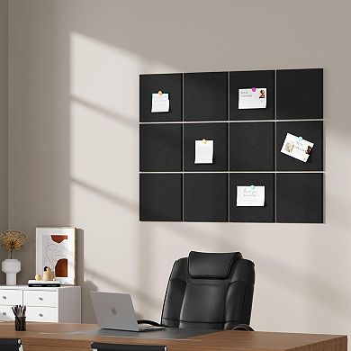 Large Cork Boards for Walls Self Adhesive Felt Tiles