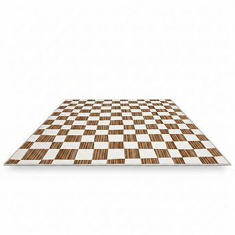 Colorful Checkered Circus Area Rug for Kids Room Playroom Bedroom Soft Washable Non-Slip Carpet