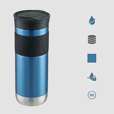 Vacuum Insulated Stainless Steel Travel Mug 20oz Leak Proof