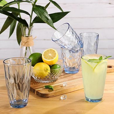 6-Piece Highball Glass Set Durable Glasses for Cocktails & Beverages