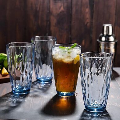 6-Piece Highball Glass Set Durable Glasses for Cocktails & Beverages
