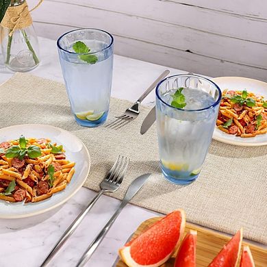 6-Piece Highball Glass Set Durable Glasses for Cocktails & Beverages