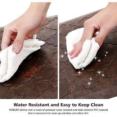Kitchen Mat Cushioned Anti Fatigue Floor Mat,Thick Non Slip Waterproof Kitchen Rugs and Mats