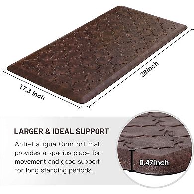 Kitchen Mat Cushioned Anti Fatigue Floor Mat,Thick Non Slip Waterproof Kitchen Rugs and Mats