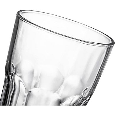 8pc Highball Drinking Glass Set, Lead-Free Thick Glasses for Cocktails