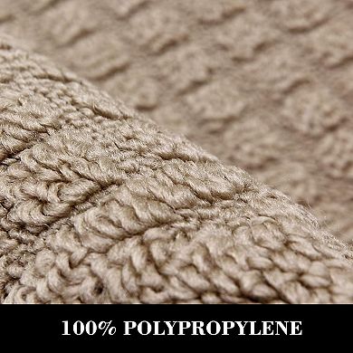 Kitchen Rug Mats are Made of Polypropylene Half Round Rug Cushion Specialized in Anti Slippery