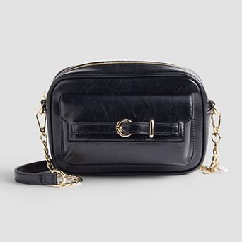 madden girl Camera Crossbody Bag