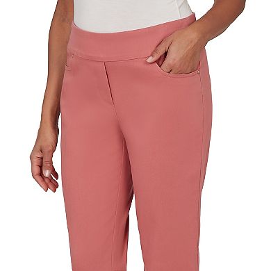 Petite Alfred Dunner Super Stretch Ankle Jeans