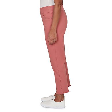 Petite Alfred Dunner Super Stretch Ankle Jeans