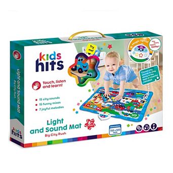 Kids Hits Light & Sound Mat Big City Rush Interactive Music Activity Floor Pad