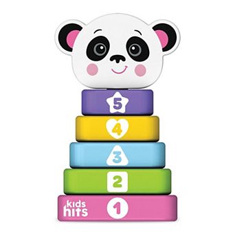 Kids Hits Stack & Play Panda Stacking & Sorting Ring Toy