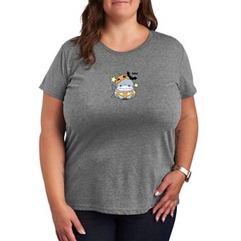 Plus Size Marvel Rivals Jeff The Land Shark Halloween Graphic Tee