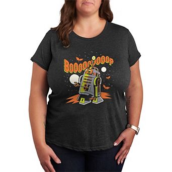 Plus Size Star Wars R2-D2 Boooop Graphic Tee