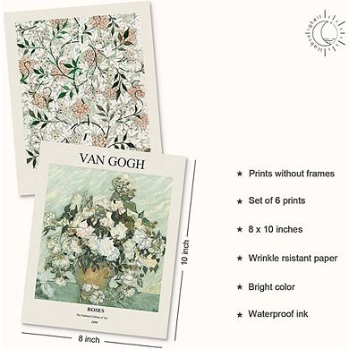 Sage Green Matisse Wall Art Abstract Boho Vintage Exhibition Prints Decor
