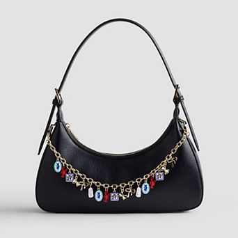 madden girl Shoulder Bag with Swag Chain