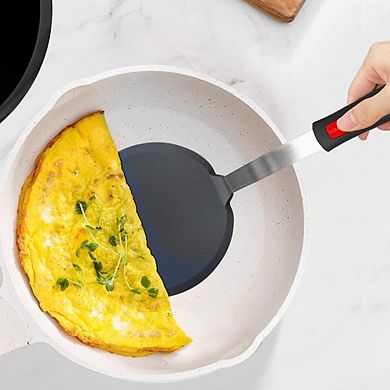 Silicone Pancake Spatula, Heat-Resistant, Flexible for Nonstick