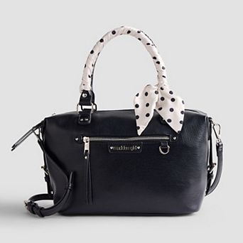 madden girl Bowler Satchel Bag