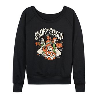 Women's Disney Princess Spooky Season French Terry Long Sleeve Tee