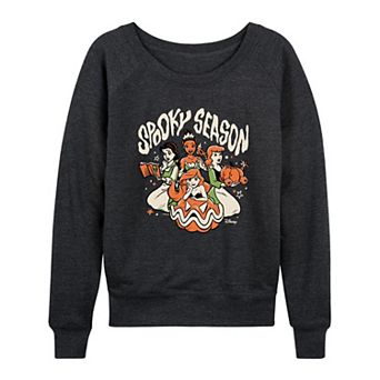 Women's Disney Princess Spooky Season French Terry Long Sleeve Tee