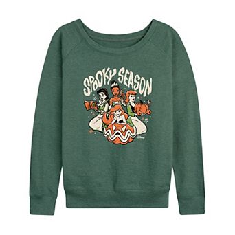Women's Disney Princess Spooky Season French Terry Long Sleeve Tee