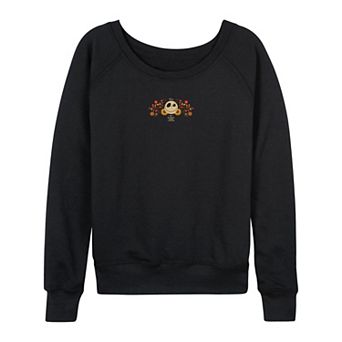 Women's Disney's The Nightmare Before Christmas Jack Skellington French Terry Long Sleeve Tee