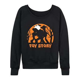 Women's Disney / Pixar's Toy Story Halloween Silhouette French Terry Long Sleeve Tee