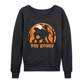 Women's Disney / Pixar's Toy Story Halloween Silhouette French Terry Long Sleeve Tee