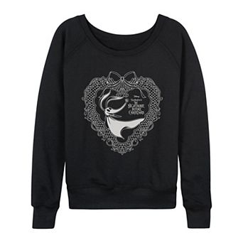 Women's Disney's The Nightmare Before Christmas Zero French Terry Long Sleeve Tee