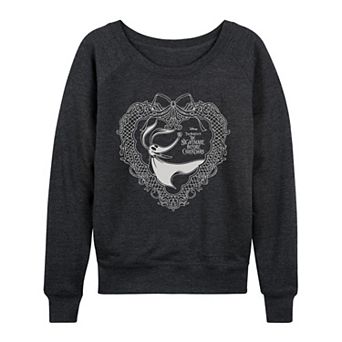 Women's Disney's The Nightmare Before Christmas Zero French Terry Long Sleeve Tee