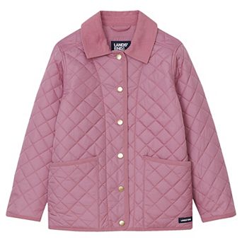 Girls 2-20 Lands' End Quilted Water Resistant Jacket
