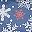 Snowflake Sky Blue