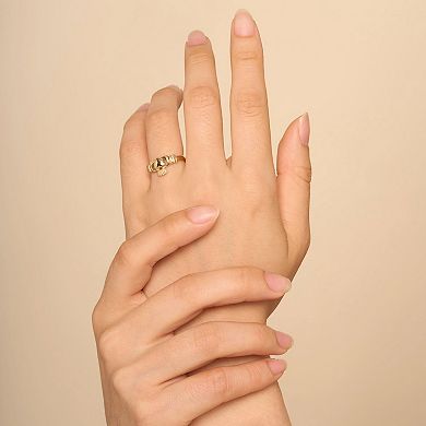 Fremada 14k Yellow Gold Claddagh Ring
