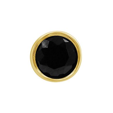 Jewelexcess 1 Carat T.W. Black Diamond Earring & Pendant Set