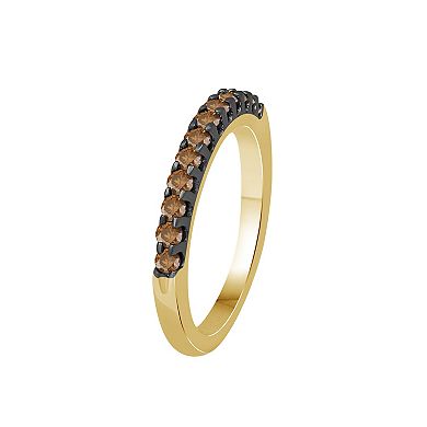 Jewelexcess 1/2 Carat T.W. Champagne Diamond Ring