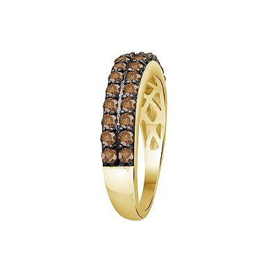Jewelexcess 1 Carat T.W. Champagne Diamond Ring