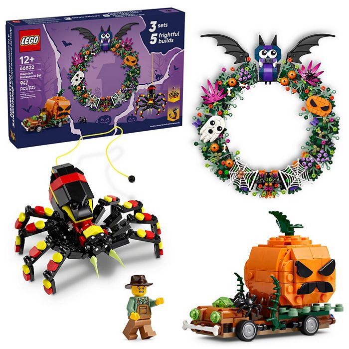 947-Pieces Lego Haunted Halloween Set 66822 Building Kit
