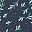 Navy Holiday Garland