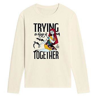 Men's Disney's The Nightmare Before Christmas Sally Long Sleeve Graphic Tee